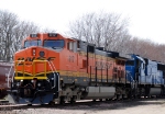 BNSF 617 in the lead of a trio (CR 2580 & BN 5140)